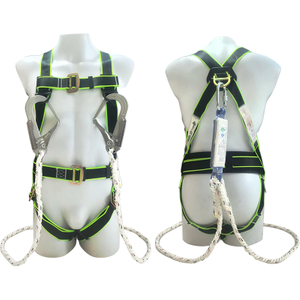 Fall Protection Personal Protection Adjustable CE Climbing Safety Harness For Height Work 