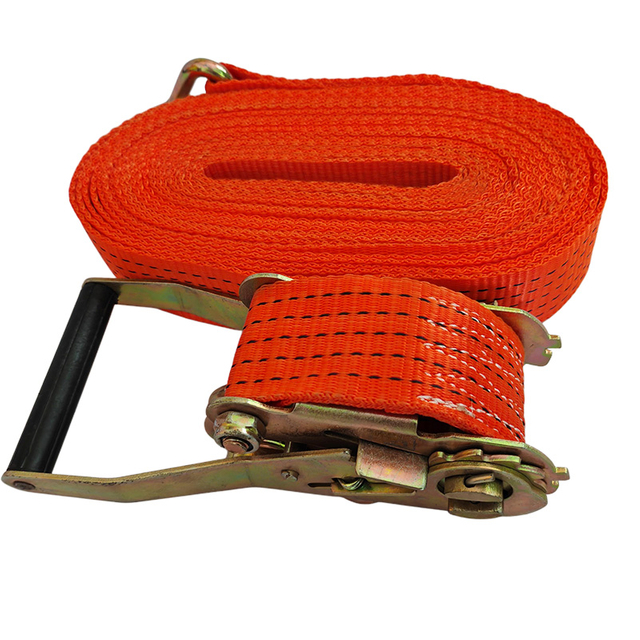 2" 5 Ton 6-12m European Standard Custom Ratchet straps with Plastic Handle Ratchet Tie Down straps
