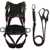 CE ANSI En361 Absorber Full Body Safety Harness with Double Hooks 