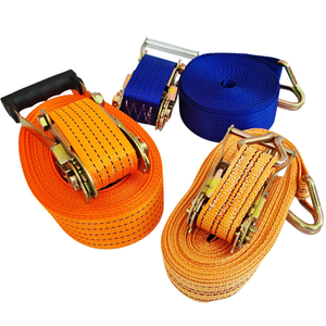 Customized Container Ratchet Tie Down Strap cargo Lashing Strap for Cargo Control
